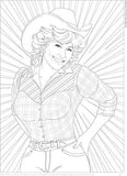 Dolly Parton Queen of Country Colouring Book
