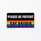 Gay Driver Sticker