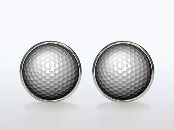 Golf Ball Cufflinks